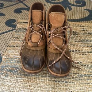 Ugg duck boots.  Like new.  Only worn a few times